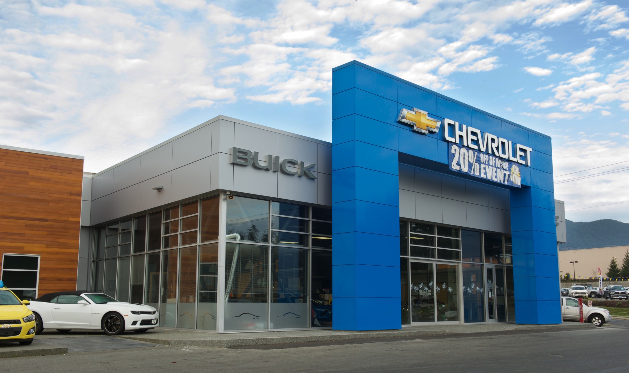 Automotive Construction Portfolio Island Chevrolet GM IWCD Nanaimo