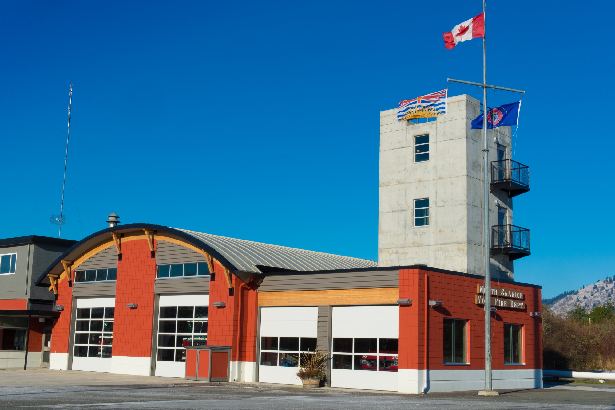 Tenant Improvements Nanaimo North Saanich Fire Hall IWCD Nanaimo